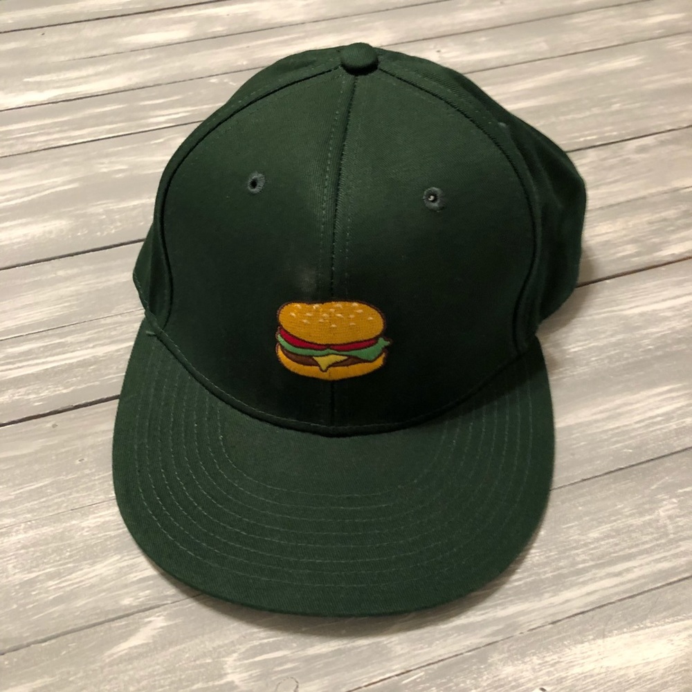 Green Burger Hat